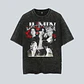 Polera BTS - Diseños Exclusivos K-pop 20 - Jimin 100% Algodón- Acid wash - Miniatura 2