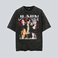 Polera BTS - Diseños Exclusivos K-pop 20 - Jimin 100% Algodón- Acid wash - Miniatura 1
