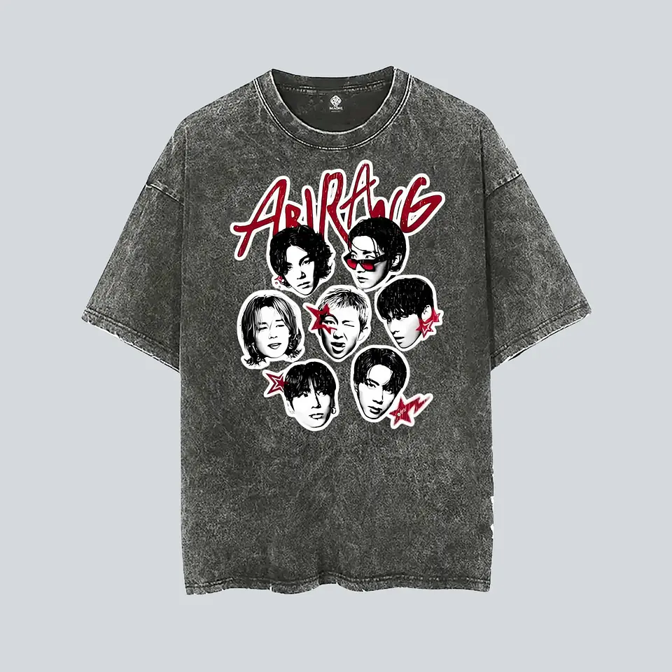 Polera BTS - Diseños Exclusivos K-pop 22 ARIRANG 1