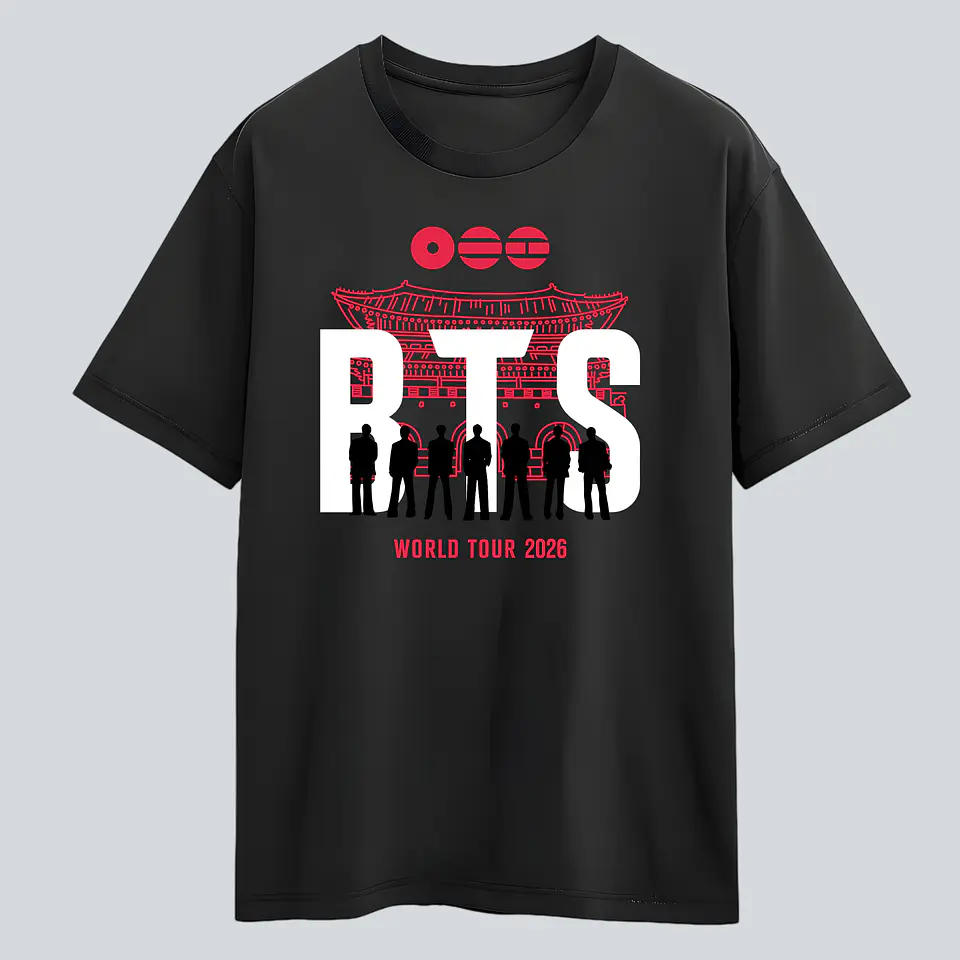 Polera BTS Arirang - Diseños Exclusivos K-pop 25 - 100% Algodón- Doble estampado 2
