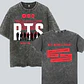 Polera BTS - Diseños Exclusivos K-pop 25 100% Algodón- Acid Wash -Doble estampado - Miniatura 2