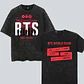 Polera BTS - Diseños Exclusivos K-pop 25 100% Algodón- Acid Wash -Doble estampado - Miniatura 3