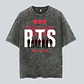 Polera BTS - Diseños Exclusivos K-pop 25 100% Algodón- Acid Wash -Doble estampado - Miniatura 4