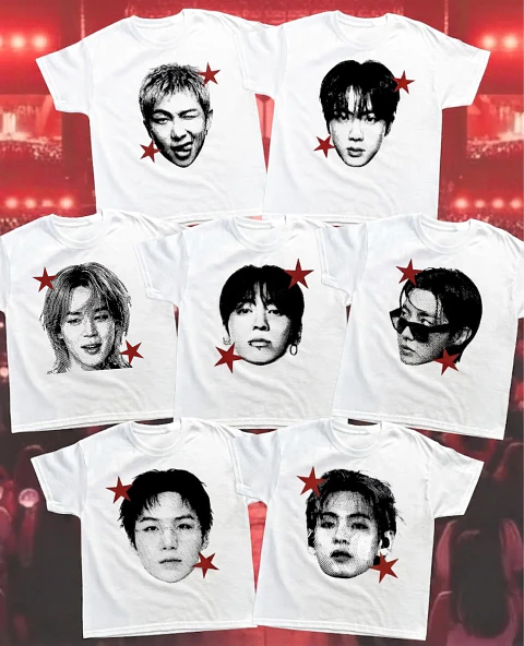 Polera BTS Arirang- Diseños Exclusivos K-pop 27