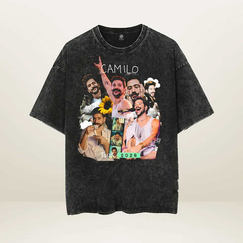 Polera Camilo Chile 2026 Diseños Exclusivos 2 | Worldwide Tour 1