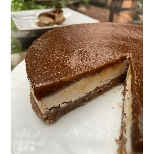 Cheesecake raw de caramelo salado 10p