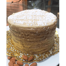 Torta de mazapán sin azúcar y keto 16p