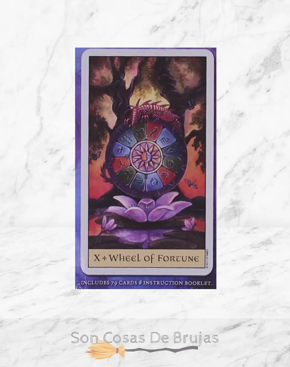 Crystal Visions Tarot, en Inglés 2