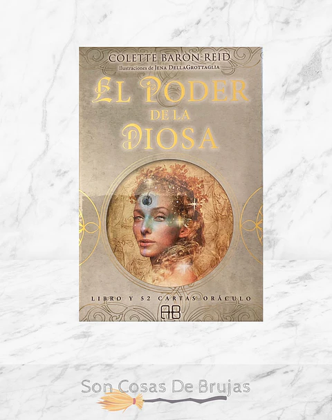 El Poder De La Diosa, 52 Cartas Oráculo + Libro 