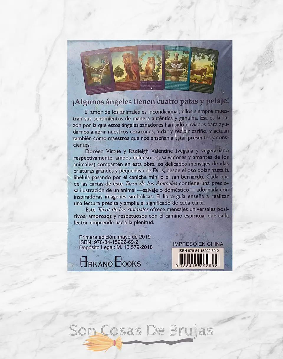 Tarot De Los Animales, 78 Cartas + Animales  2