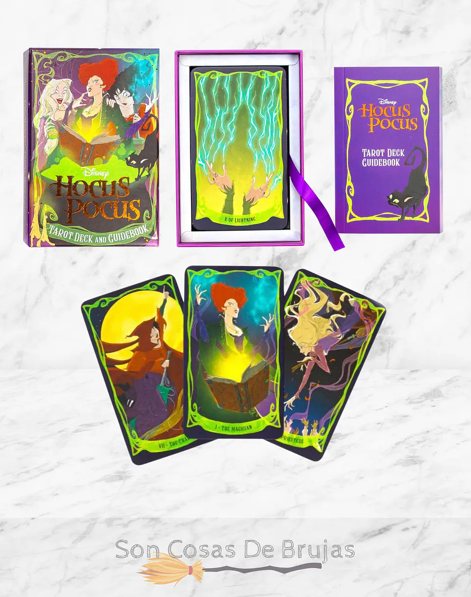Tarot Hocus Pocus, en Inglés Disney  2