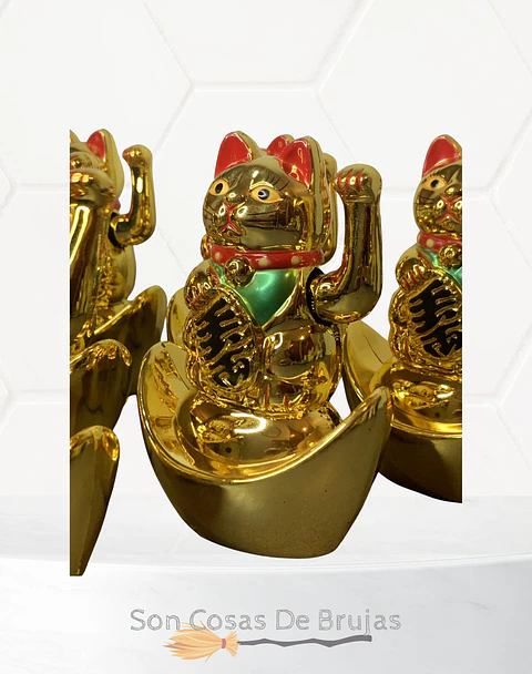 Maneki Neko Dorado