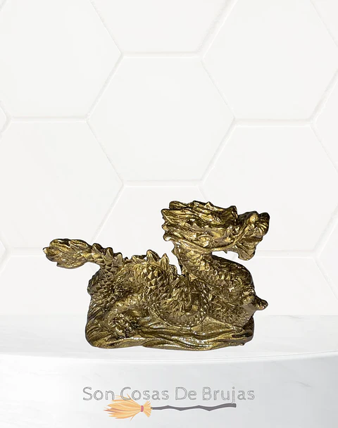 Mini Dragón De Resina 