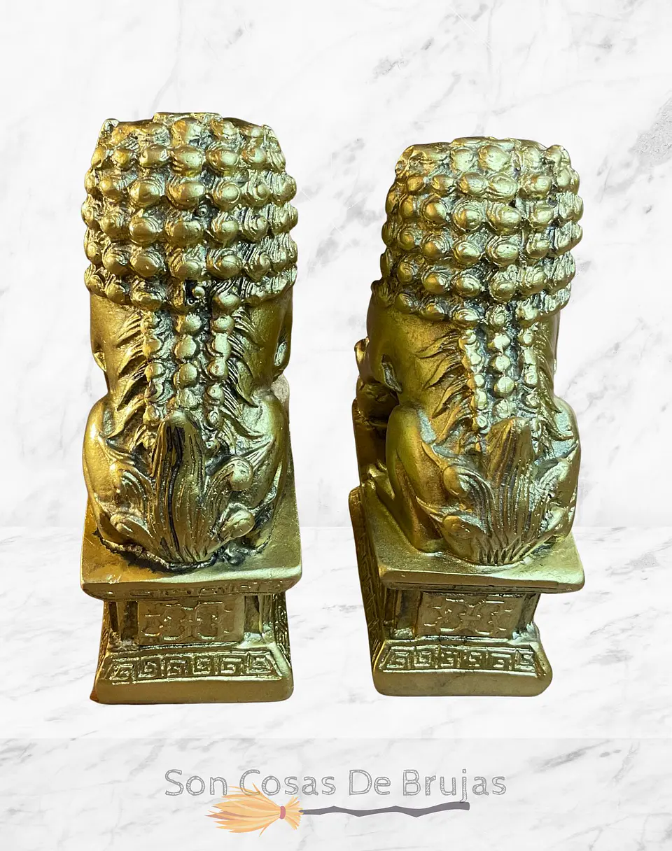 Perros Fu - 10,5 cm aprox. 2