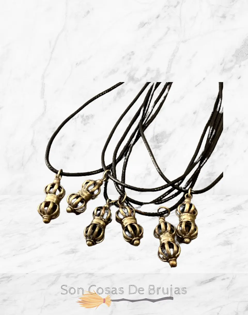 Amuleto  Collar Mini Cruz Dorje 1