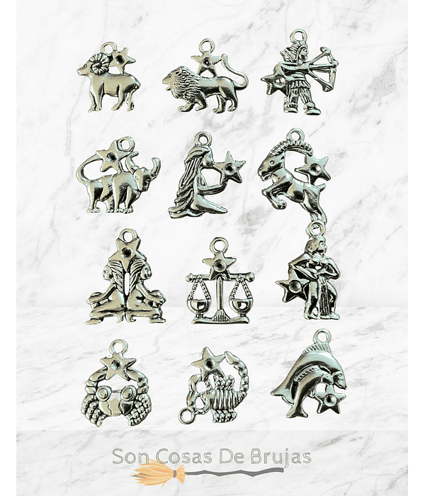 Charms, Set 12 Signos Zodiacales 