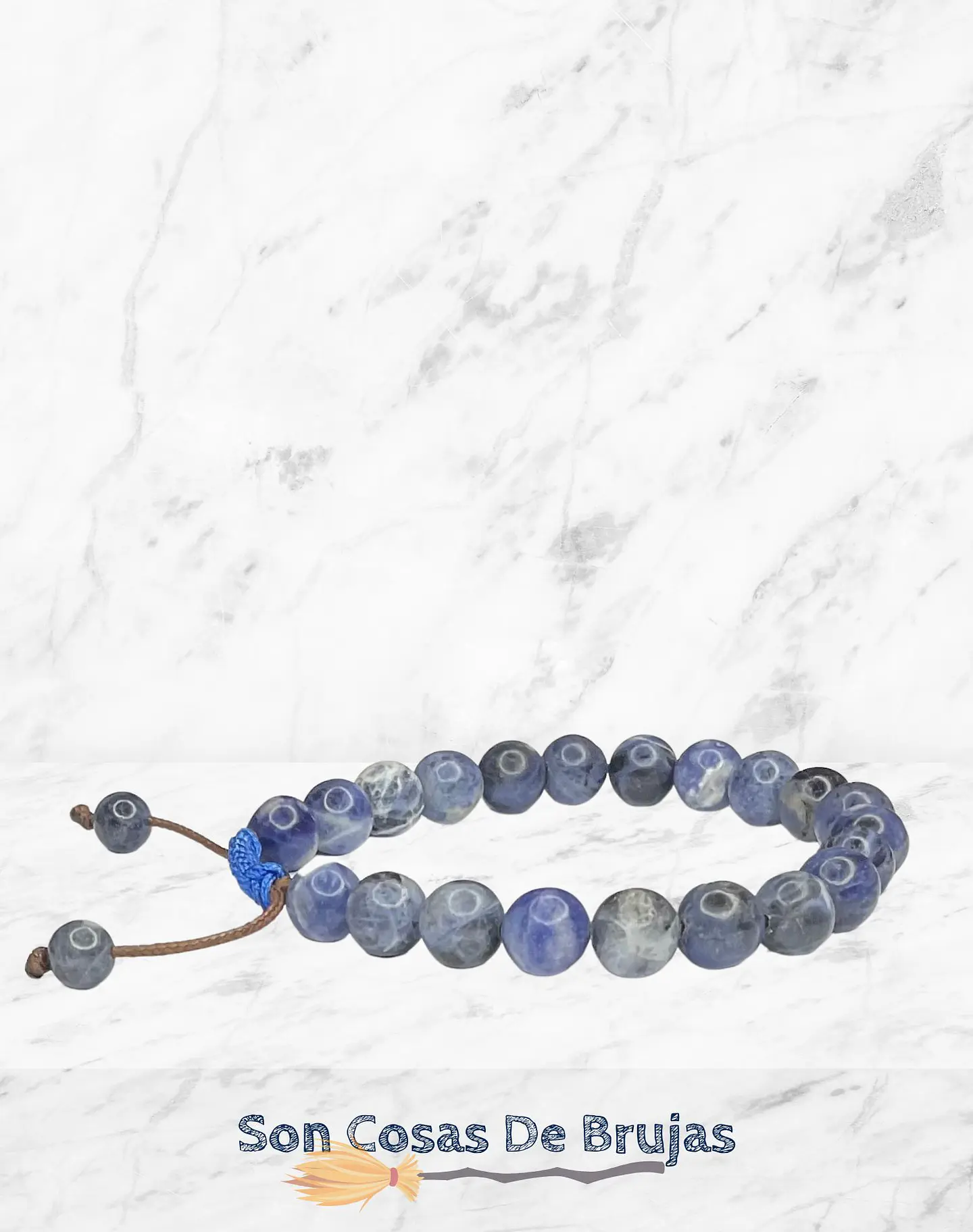 Pulsera ajustable Sodalita Original - 8 mm 1
