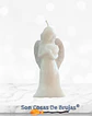 Vela Ángel Blanco - 11 x 5,5 cm aprox. - Miniatura 1