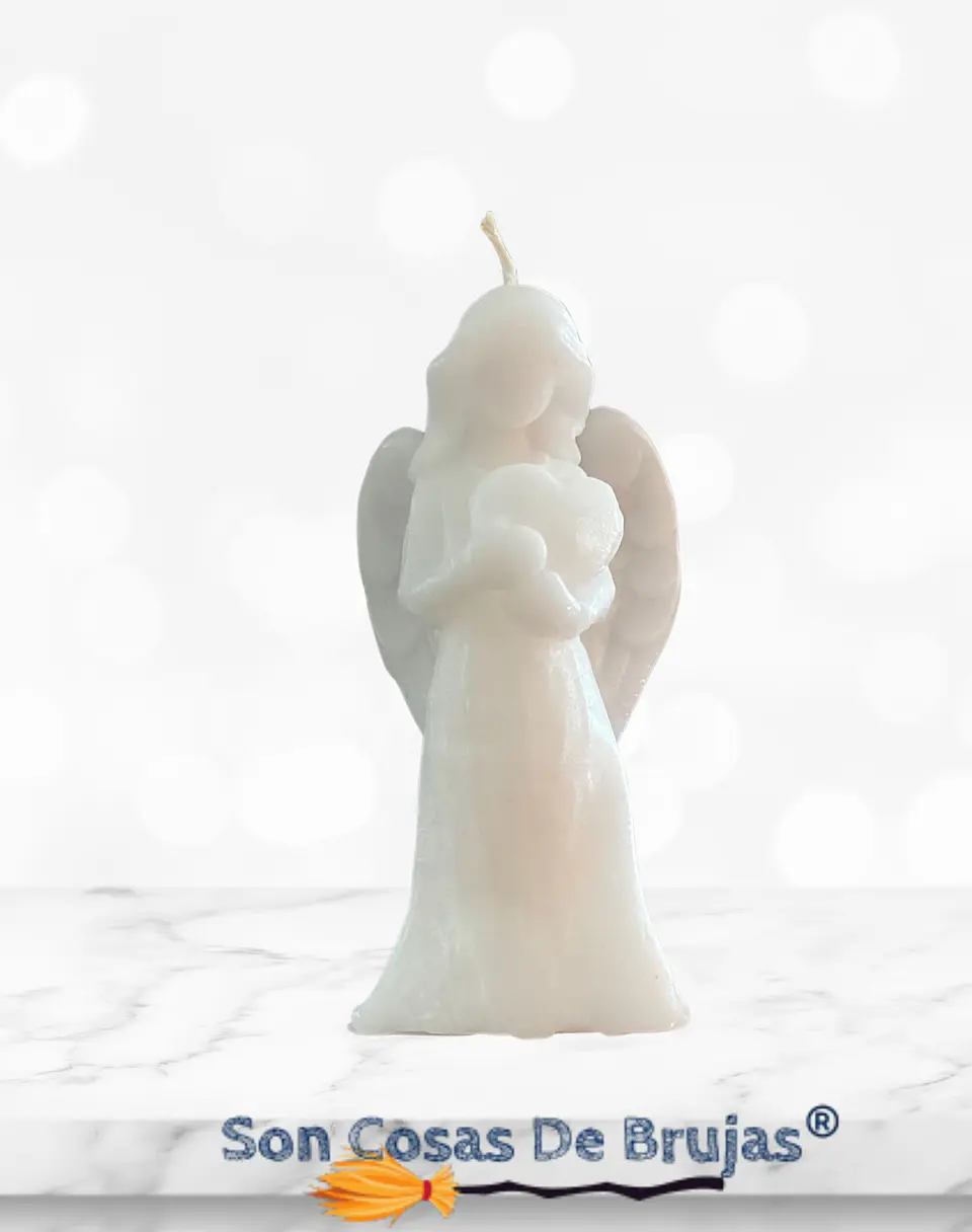 Vela Ángel Blanco - 11 x 5,5 cm aprox. 1