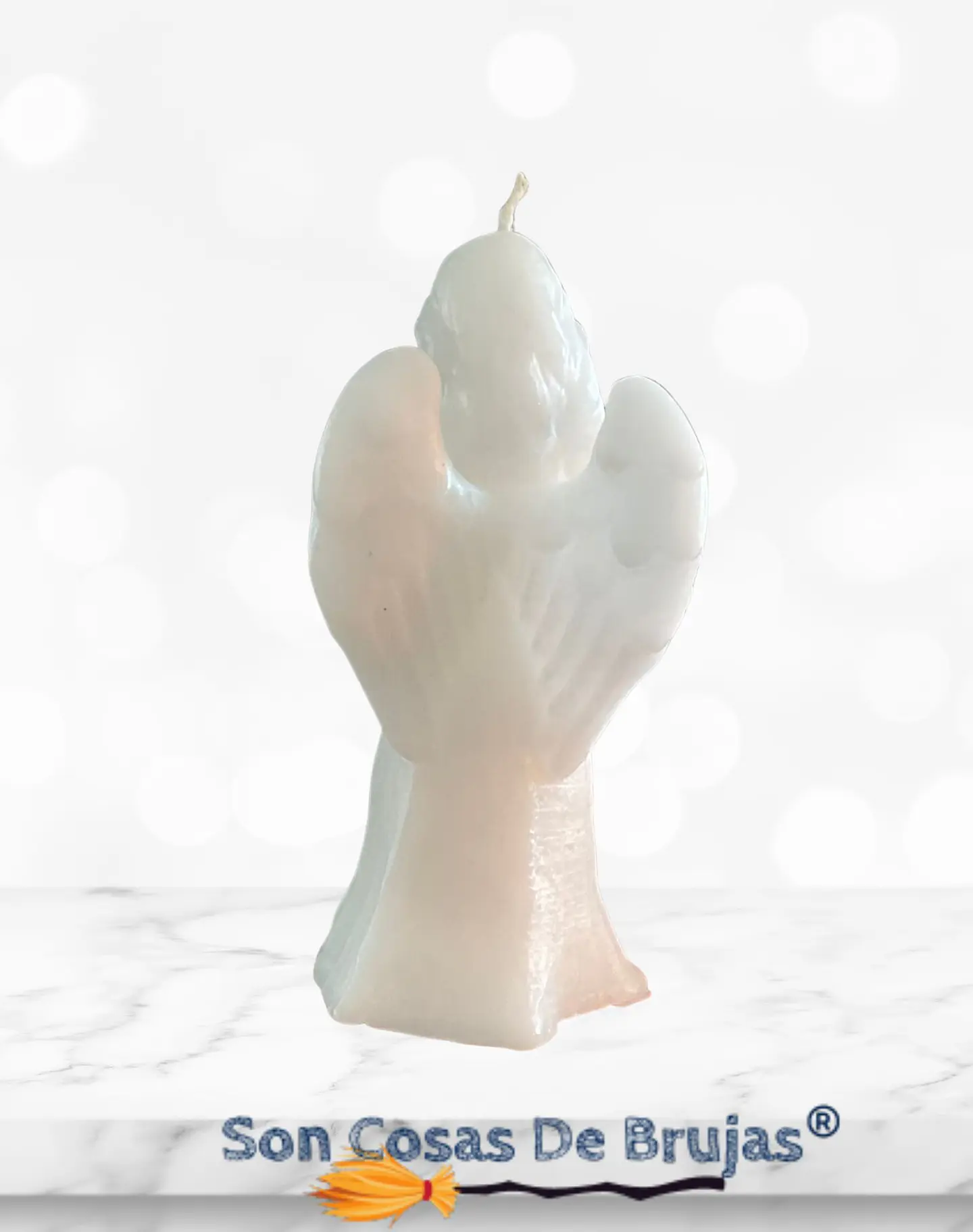 Vela Ángel Blanco - 11 x 5,5 cm aprox. 2