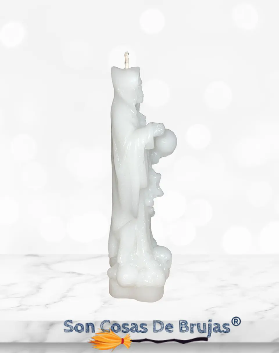 Vela Santa Muerte - 17 x 5 cm aprox. 2