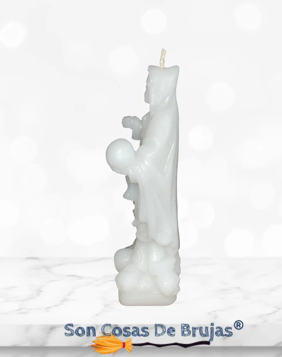 Vela Santa Muerte - 17 x 5 cm aprox. 3