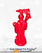 Vela Santa Muerte Roja - 12 x 5 cm aprox. - Miniatura 2