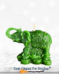 Vela Elefante Suerte - 5,5 x 6,5 cm aprox. - Miniatura 1
