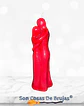 Vela Pareja Roja - 15 cm aprox. - Miniatura 1