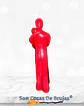 Vela Pareja Roja - 15 cm aprox. - Miniatura 3