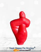 Vela Puño Rojo - 8,5 cm aprox. - Miniatura 2
