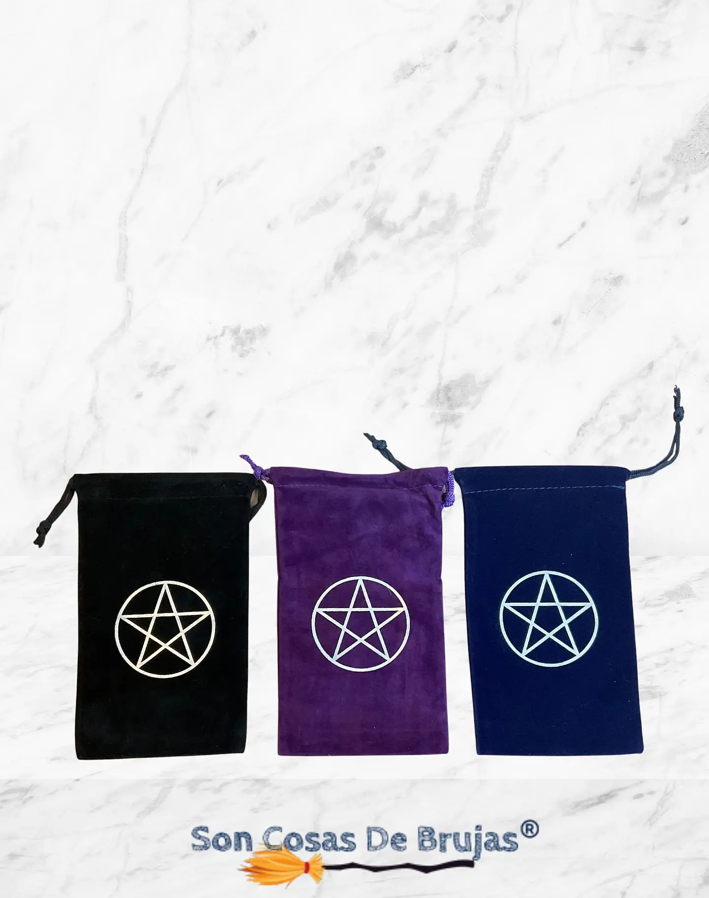 Bolsa De Terciopelo Para Tarot - Colores 1