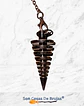 Péndulo Metal envejecido - Forma de espiral - Miniatura 1