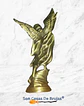 Figura San Miguel Arcángel, Dorado o Plateado - 8 x 4 cm aprox. - Miniatura 4