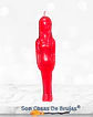 Vela mujer Roja - 18 x 3,5 cm aprox. - Miniatura 1