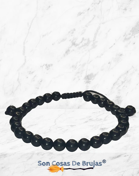 Pulsera ajustable Shungita - 6 mm 