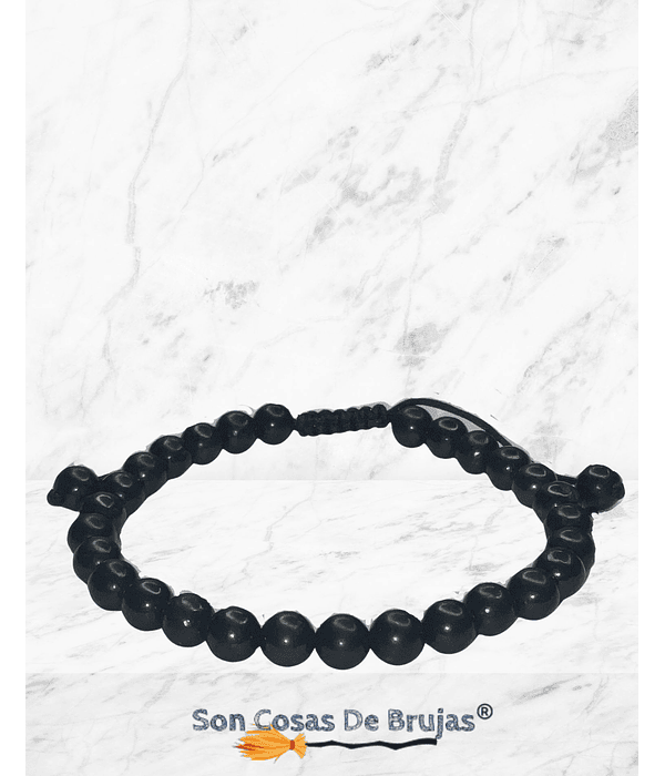 Pulsera ajustable Shungita - 6 mm 