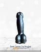 Vela Pene Negro - 12 cm aprox. - Miniatura 2