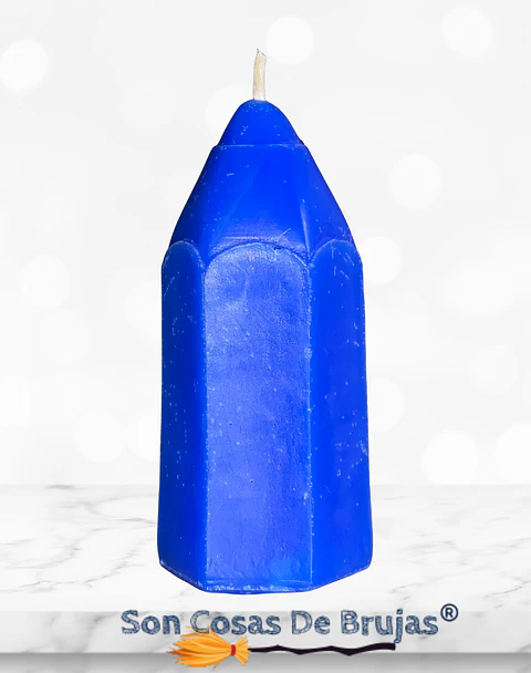 Vela Lápiz Azul - 