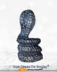 Vela Cobra Negra - 10,5 x 5,5 cm aprox. - Miniatura 3