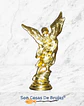 Figura San Miguel Arcángel, Dorado o Plateado - 8 x 4 cm aprox. - Miniatura 13