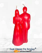 Vela Pareja de Novios Roja  - Miniatura 3