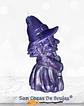 Vela Bruja Morada - 9,7 x 4,7 cm aprox. - Miniatura 2