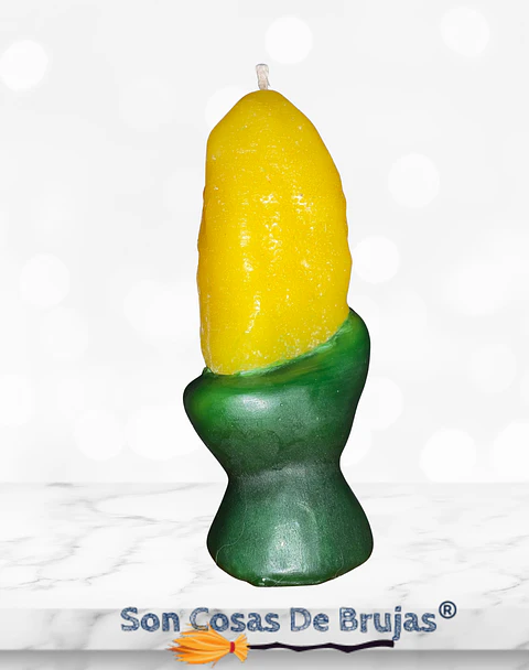 Vela Choclo - 13 cm aprox. 