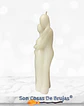 Vela Pareja Blanca - 15 cm aprox  - Miniatura 2