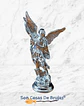 Figura San Miguel Arcángel, Dorado o Plateado - 8 x 4 cm aprox. - Miniatura 14