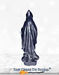Vela Santa Muerte Negra - 17 x 5 cm aprox. - Miniatura 3