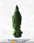 Vela Santa Muerte Verde - 17 x 5 cm aprox.