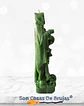 Vela Santa Muerte Verde - 17 x 5 cm aprox. - Miniatura 3