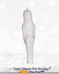 Vela Mujer Blanca - 18 x 3,5 cm aprox.